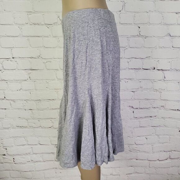Talbots gray casual tulip hem skirt M - Picture 4 of 6